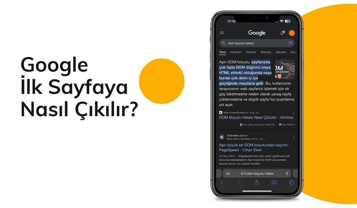 Google İlk Sayfaya Nasıl Çıkılır?